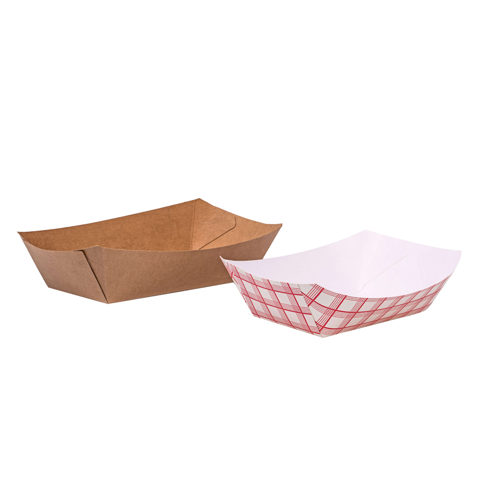 cardboard paper snack trays