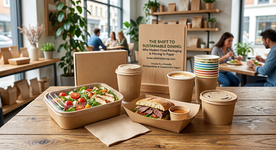 The Shift to Sustainable Dining: Why Modern Food Packaging is Moving to Paper