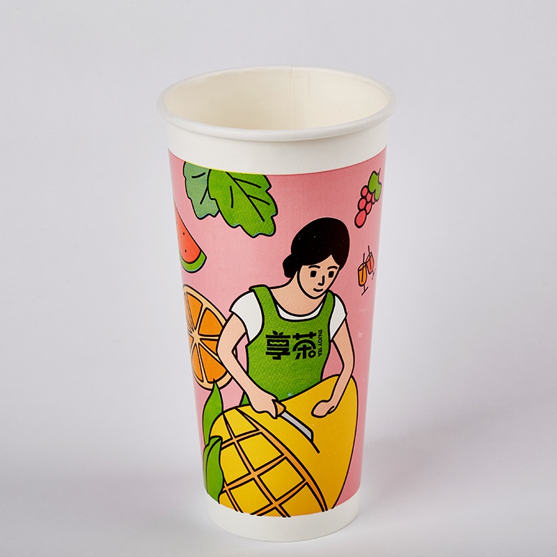 Customsizable Paper Cup for Cold Drinks Customsizable Paper Cup for Cold Drinks